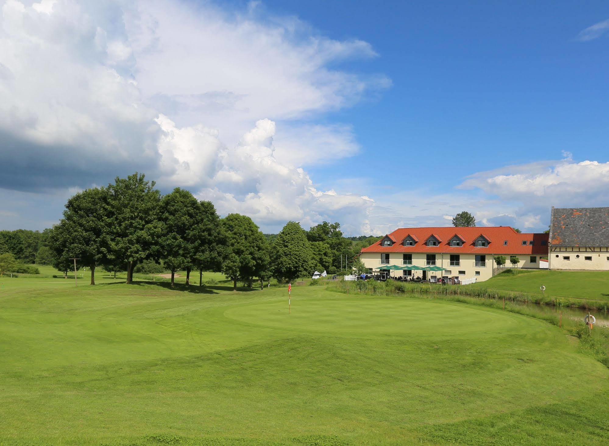 Apartments Golfpark Schlossgut Sickendorf Lauterbach Extérieur photo